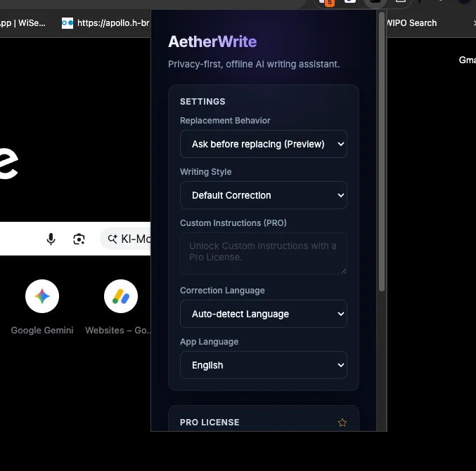 AetherWrite - Screenshot 2