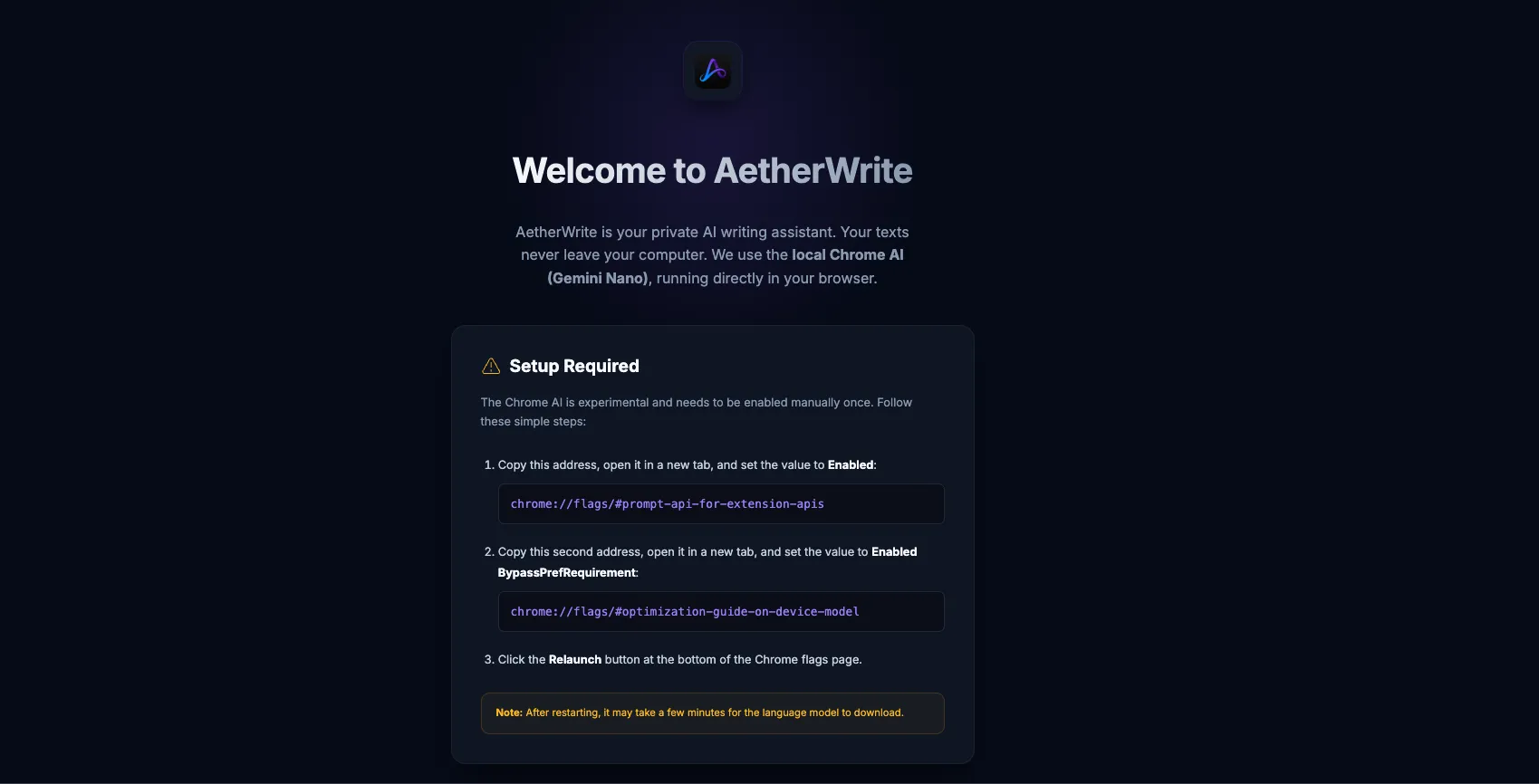 AetherWrite - Screenshot 3