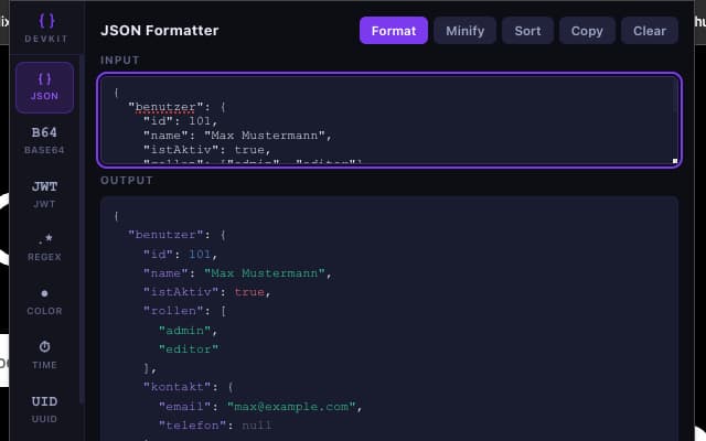 DevKit - Screenshot 2