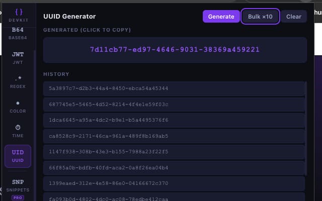 DevKit - Screenshot 5