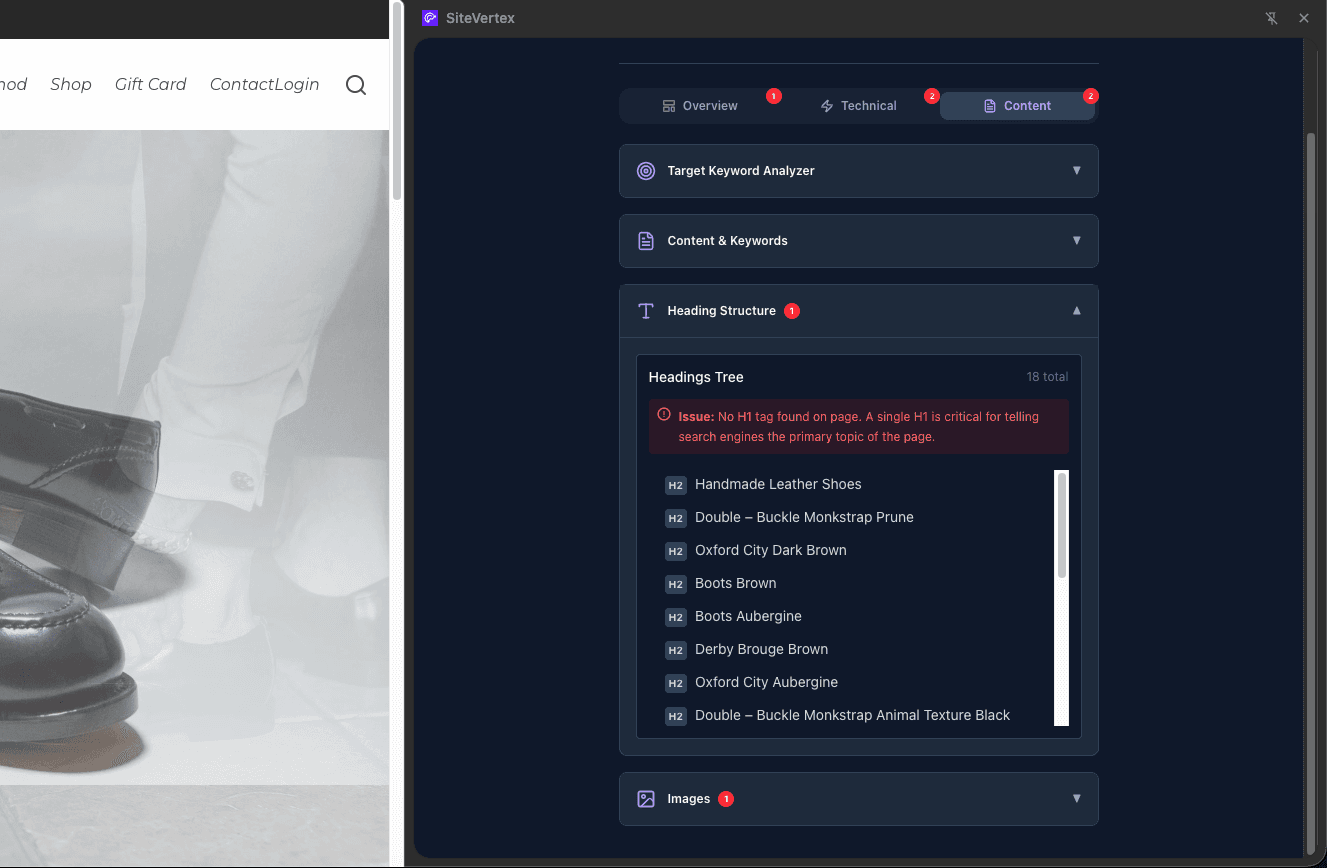 SiteVertex Pro - Screenshot 2